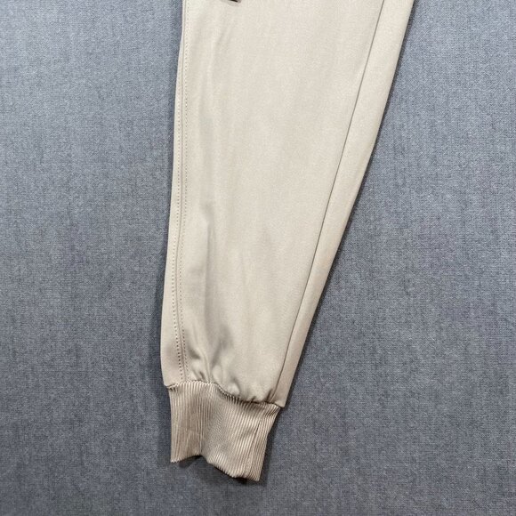 Rachel Zoe Womens XS Taupe Mid-Rise Jogger Pants Pockets Elastic Waist & Cuffs - Picture 8 of 13
